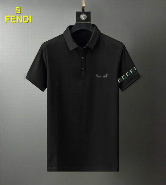 Picture of Fendi Polo Shirts Short _SKUFendiM-3XL12yn3528204